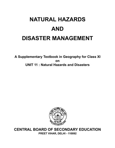 celine overbeek|An analysis of natural hazard and disaster management .